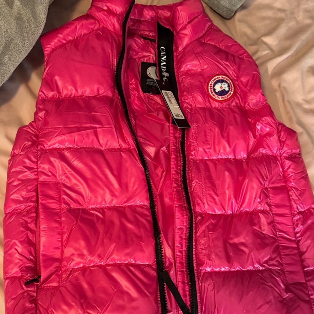 Canada Goose Fuchsia Puffer Vest